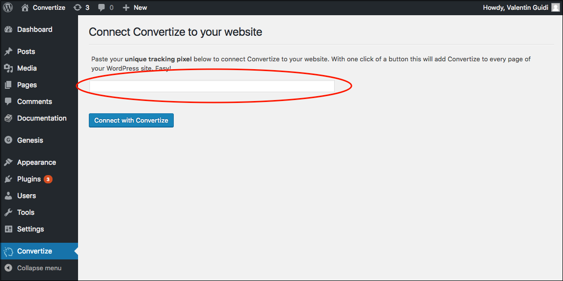 install_tracking_wordpress_convertize